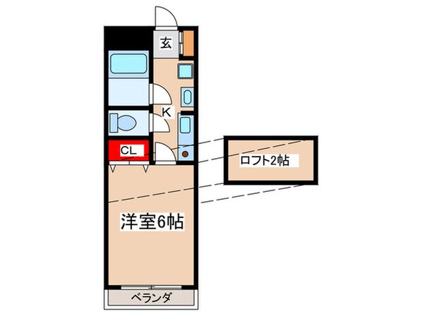 オリエンタル・ドミールの物件間取画像